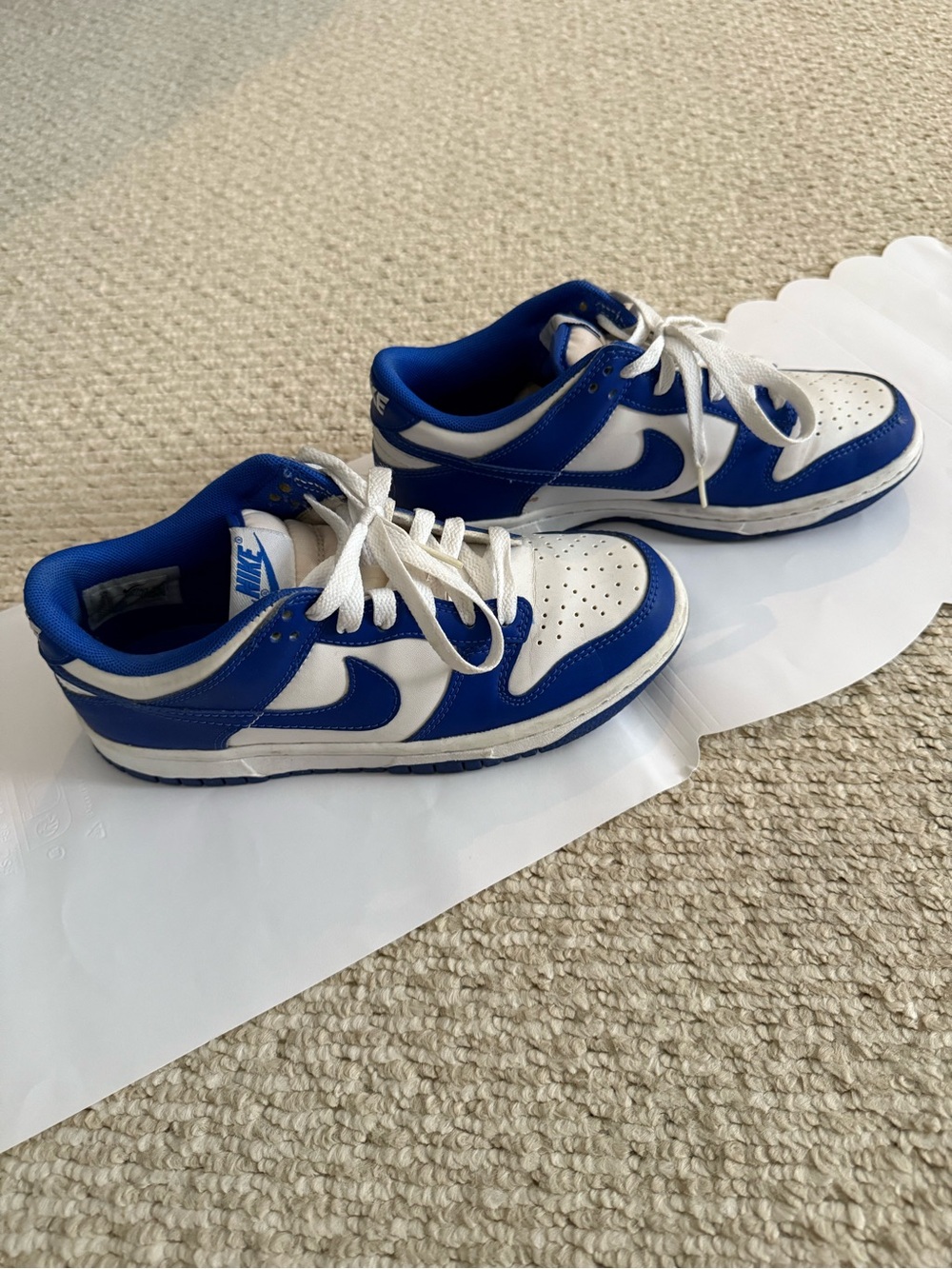 Nike Dunk Low Kentucky Sneakers Size 4Y